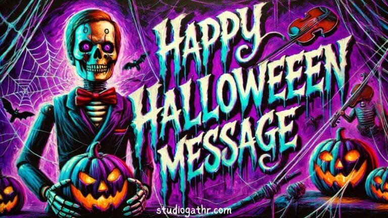 Fun Halloween message for mom and dad, Spooky Halloween greetings for siblings